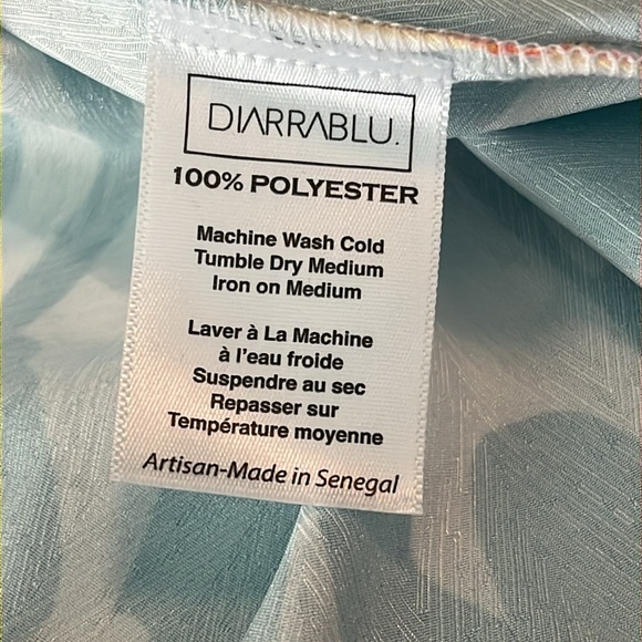 DIARRABLU Gnoor Dress -Playa Aqua- Size S - Picture 11 of 11